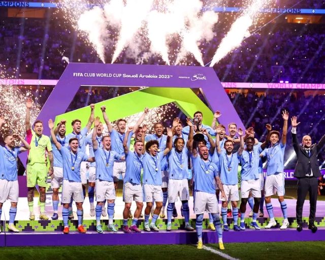 Manchester City Defeat Fluminense 4 0 Wins Fifa Club World Cup Manchester City Defeat Fluminense 4 0 Wins Fifa Club World Cup
